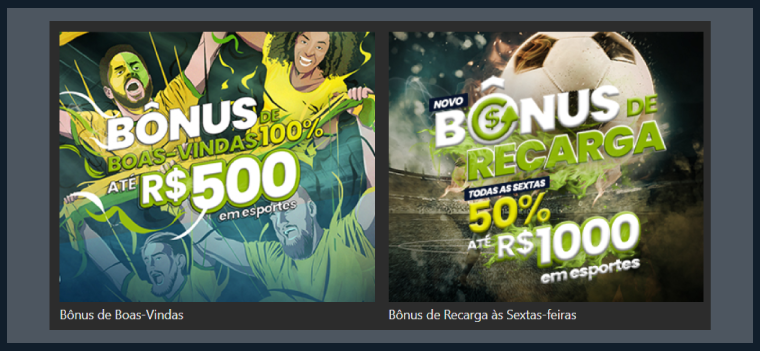 Bônus de R$500 é um grande atrativo