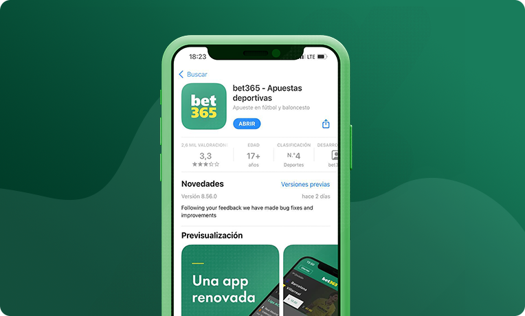 a app de bet365 solo tienes que acceder al App Store