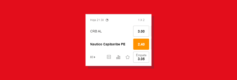 Finalizando Aposta Nautico
