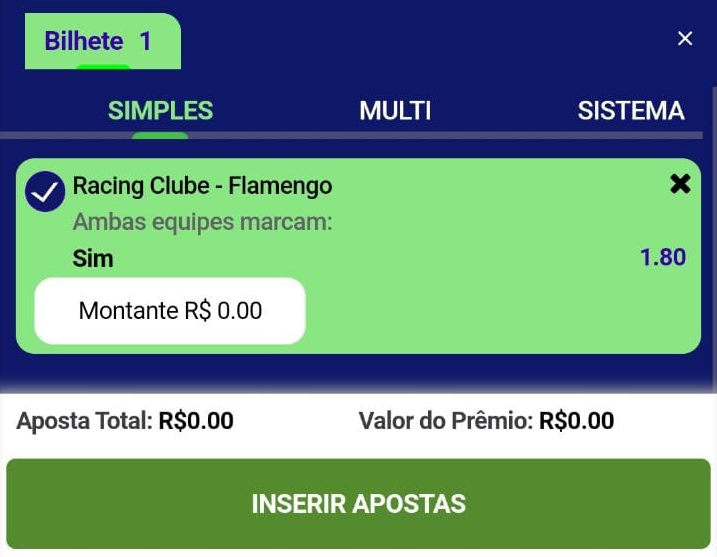 Imagem da análise da Esportes da Sorte