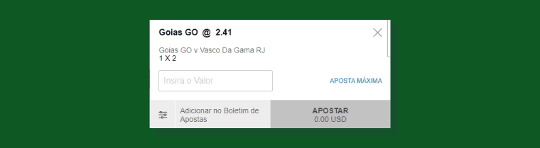 Boletim Apostas Goias