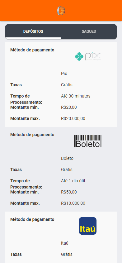 Depositos Betano