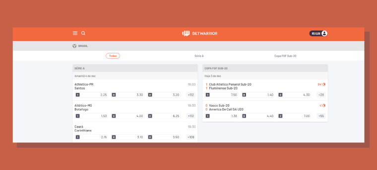 design minimalista e sem tanta poluição visual