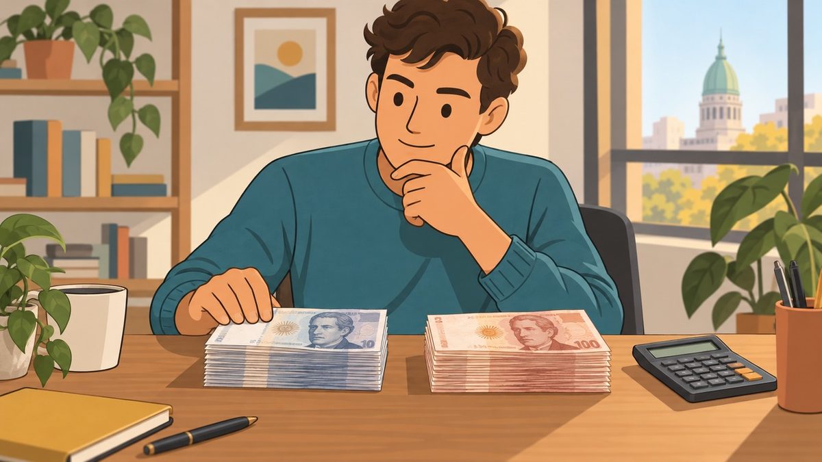 Ejemplo visual del depósito y el bono sumados antes de calcular el rollover