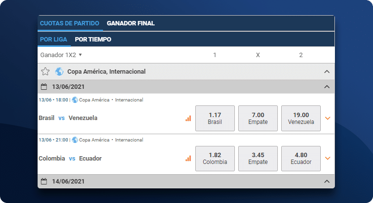 como realizar tus apuestas en betmotion copa america