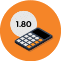 El formato de cuota decimal