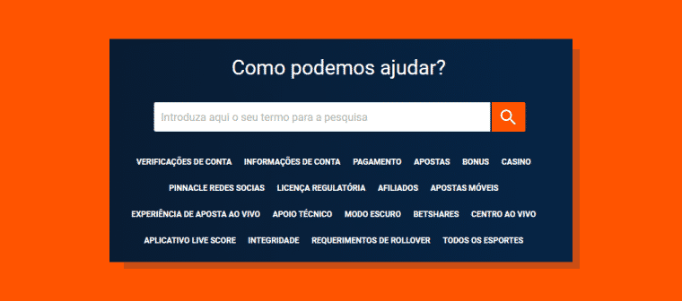 Suporte ao cliente é um pouco limitado