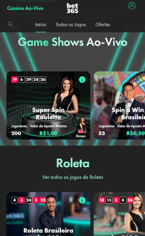 Cassino Bet365: Jogos Online, Slots e Mesa