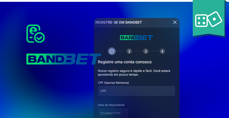 Bandbet Cadastro: Como criar conta nesta casa de apostas