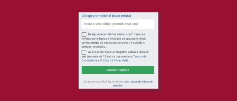 Concluir Registro