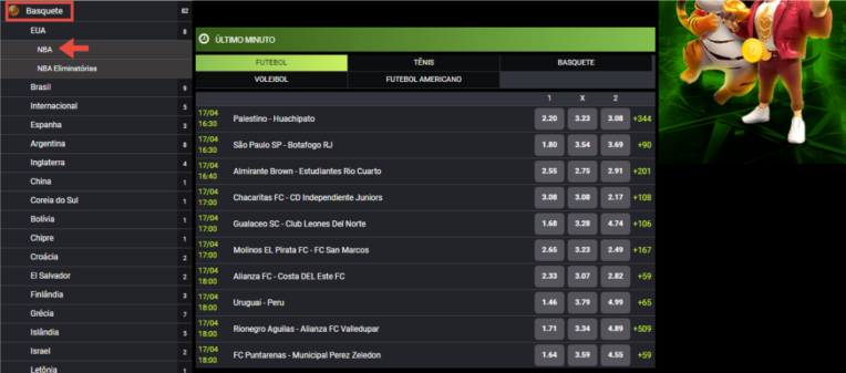 F12 Bet Esportes Nba