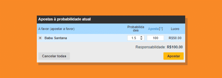 Apostando Favor Betfair 1