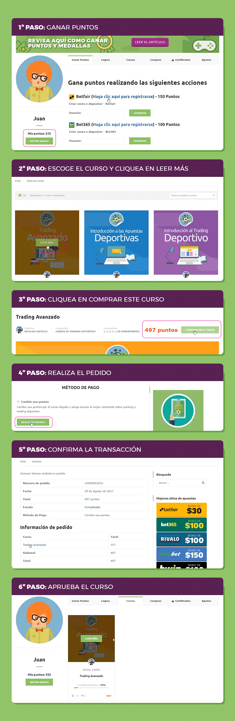 como cambiar sus pontos por cursos de apuestas club cursos apuestas gratis