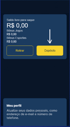 Como depositar na EstrelaBet?