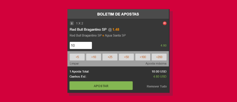 Valor Aposta Bragantino