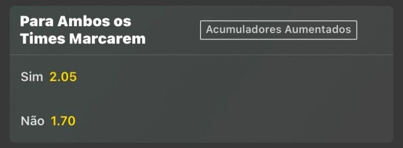 Ambos Marcam Bet365