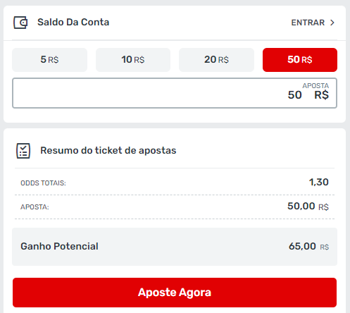 Imagem da análise da Superbet