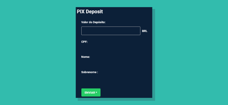 Valor Depositado