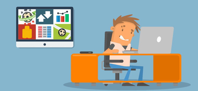 Trading Esportivo Vida Real Trabalho Duro
