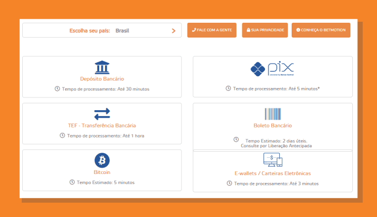 Deposito Betmotion