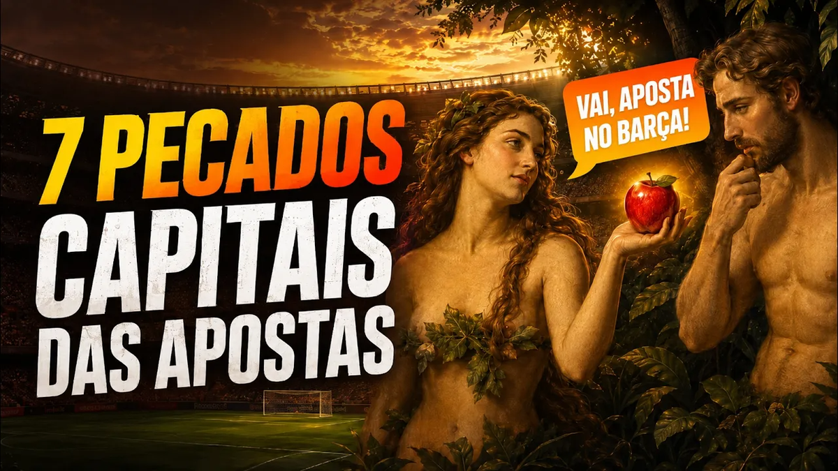 Quais são os 7 pecados capitais das apostas esportivas