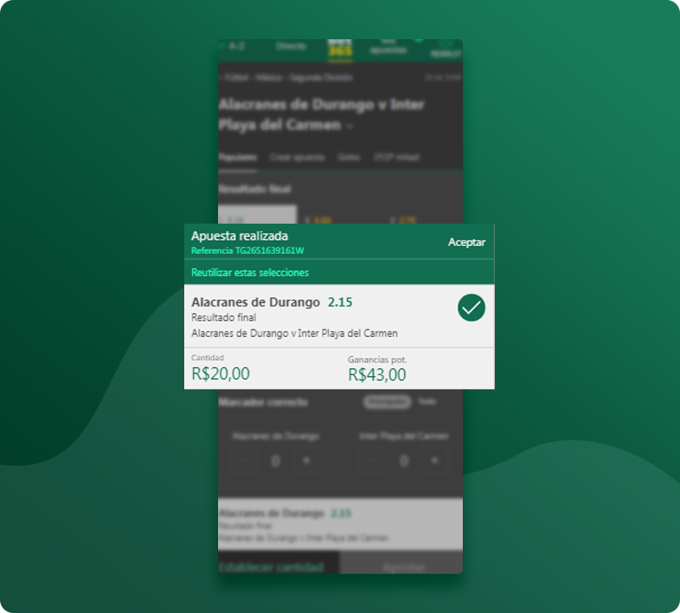 App Bet365 México ahora y obtén un bono del 100%