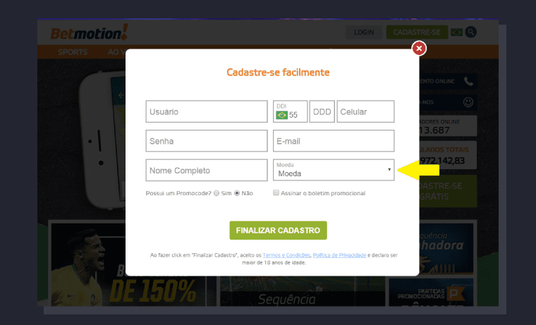 Escolhendo A Moeda