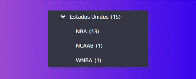 Jogos Disponiveis Nba