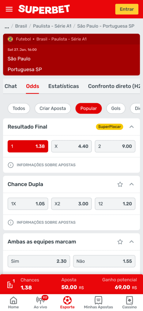 Entendendo as probabilidades