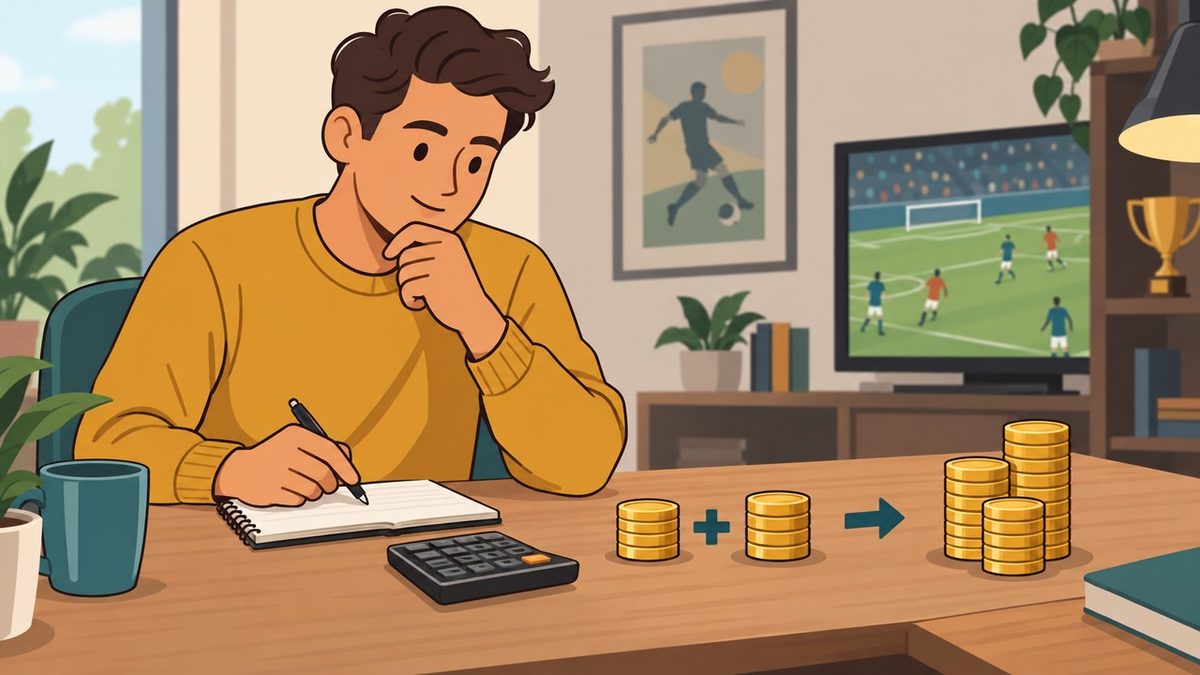 Ejemplo de un depósito de S/100 más un bono de S/100, con S/1,000 en apuestas para cumplir el rollover.