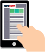 Navegação e interface da Netbet
