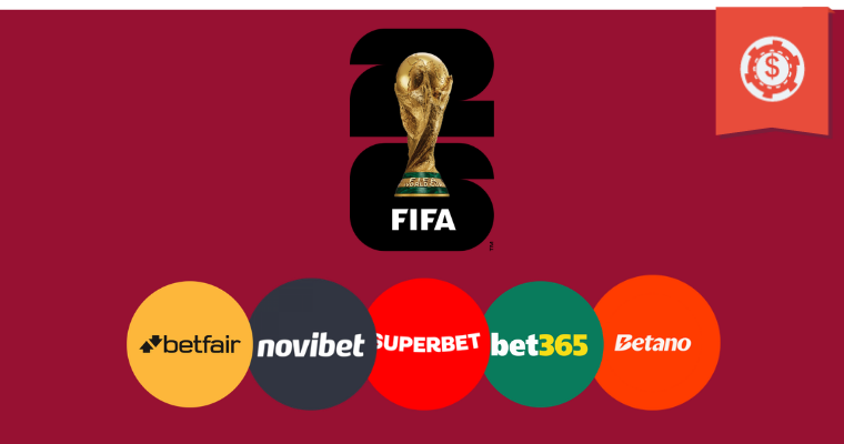 Apostar na Copa do Mundo • Melhores sites de apostas para a Copa de 2026