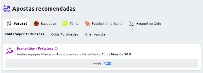 super odds betano