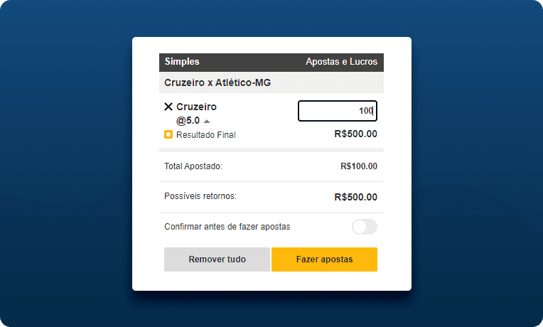 Apostando No Cruzeiro No Mercado De Resultado Final Da Betfair Esportes Jogo Cruzeiro X Atletico MG