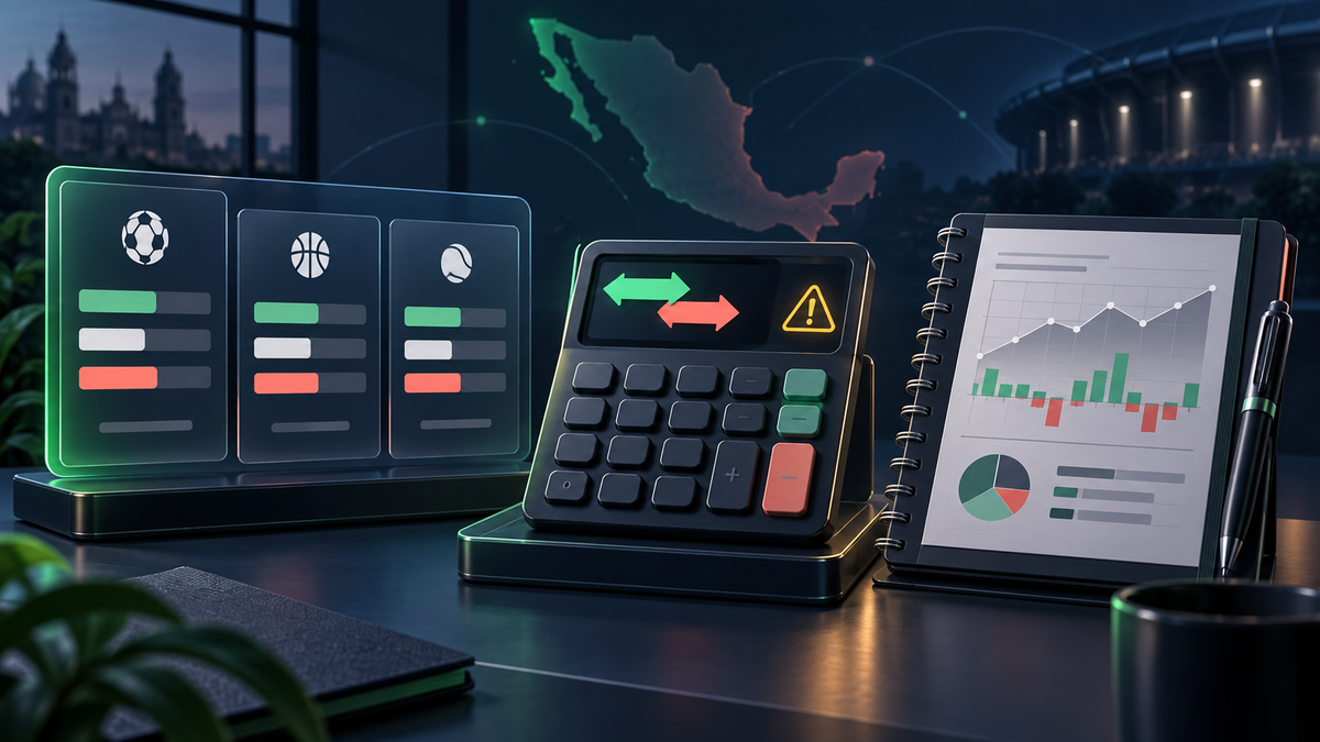 Herramientas para comparar momios, evaluar arbitrajes y registrar apuestas en México
