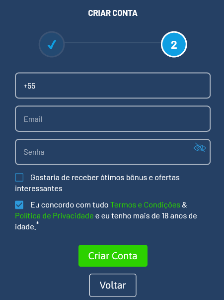 Criar Usuario