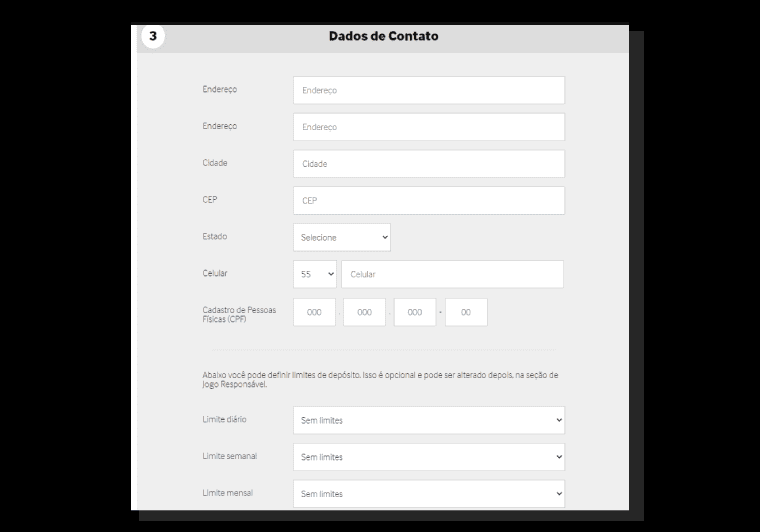 Campos Solicitados