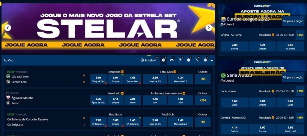 Imagem da análise da Estrela Bet