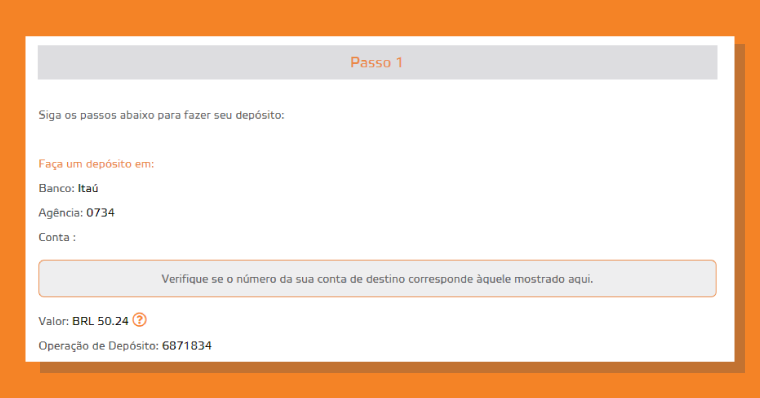 Dados Bancarios Betmotion Itau