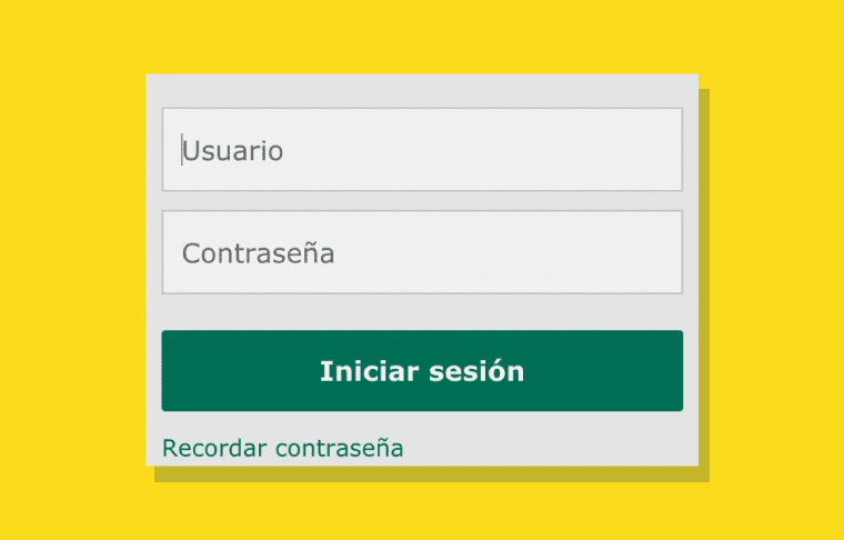 Pantalla de inicio de sesión en bet365