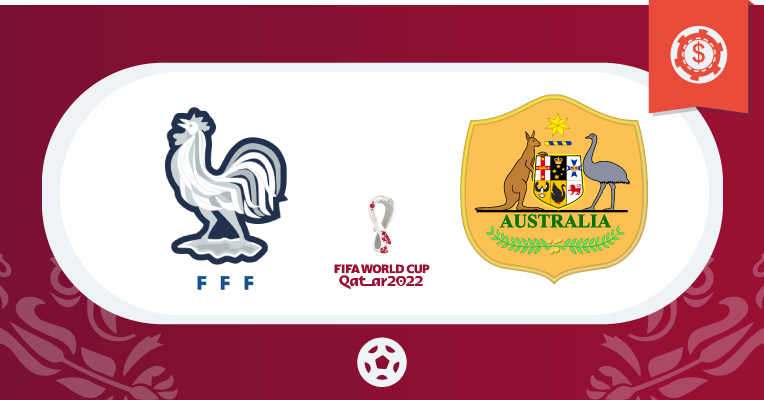 Prognóstico para França x Austrália • Apostas na Copa do Mundo 2022