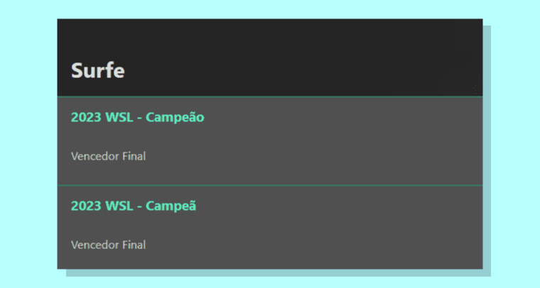 Escolher Modalidade Esportiva
