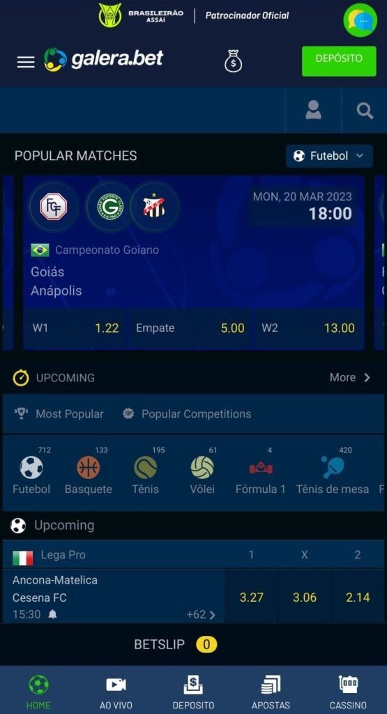 Como Realizar Um Deposito Na Galera Bet