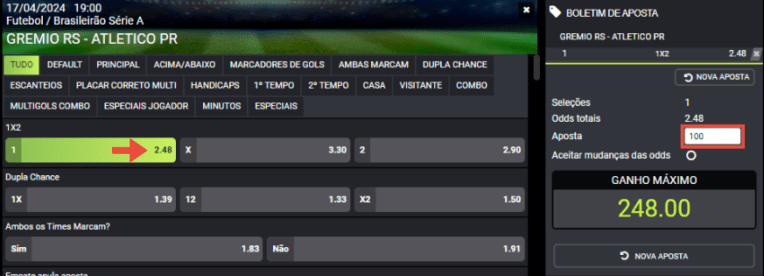 F12 Bet Esportes Futebol Brasileirao Aposta