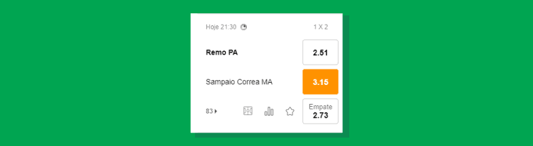 Finalizando Aposta Sampaio Correa