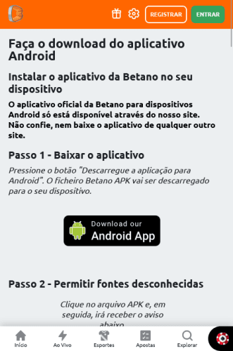 08BetanoCassinoApp