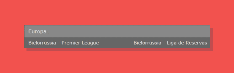 campeonatos disponíveis para apostar
