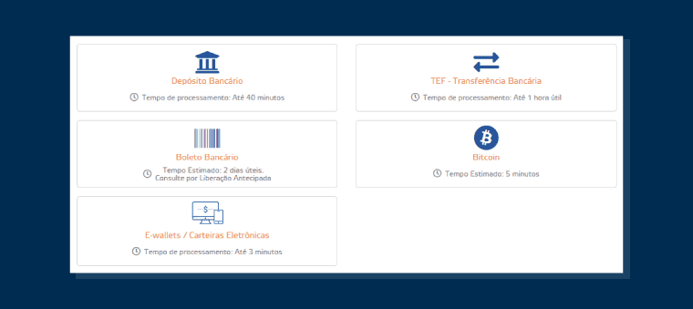 Carteiras Virtuais Betmotion