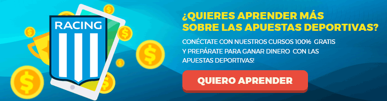 ¿Cómo apostar por Racing? Mira cómo ganar dinero apostando por Racing