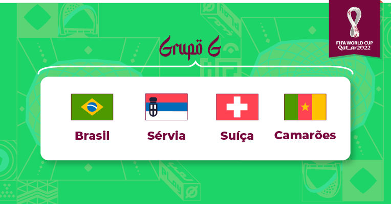 Palpites de apostas do Grupo G da Copa do Mundo 2022